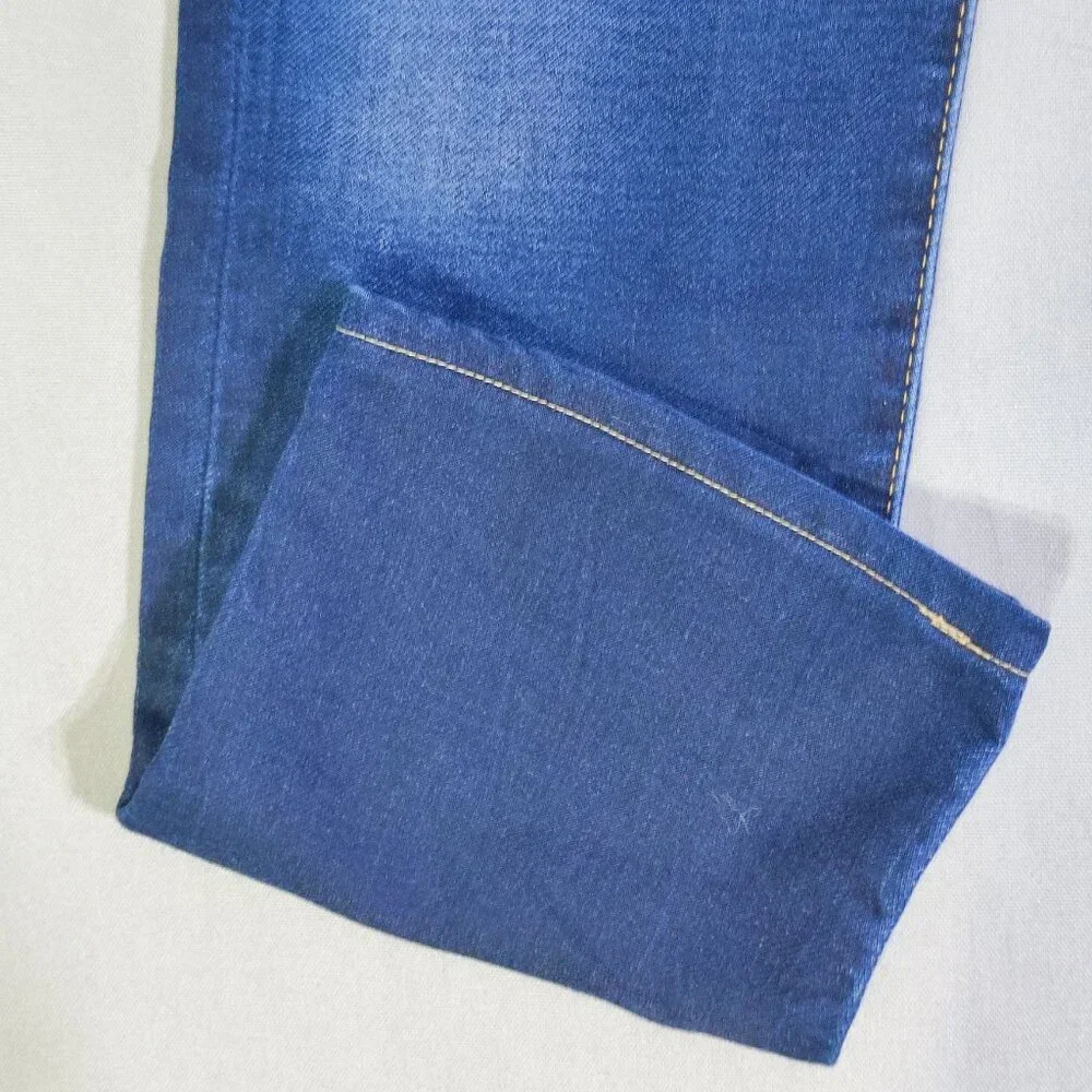 True Religion slim straight jeans women's size 29 dark wash ink blue colour - Picture 11 of 16